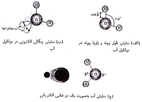 Image result for ‫تصاویر  خواص مولکول های آب‬‎